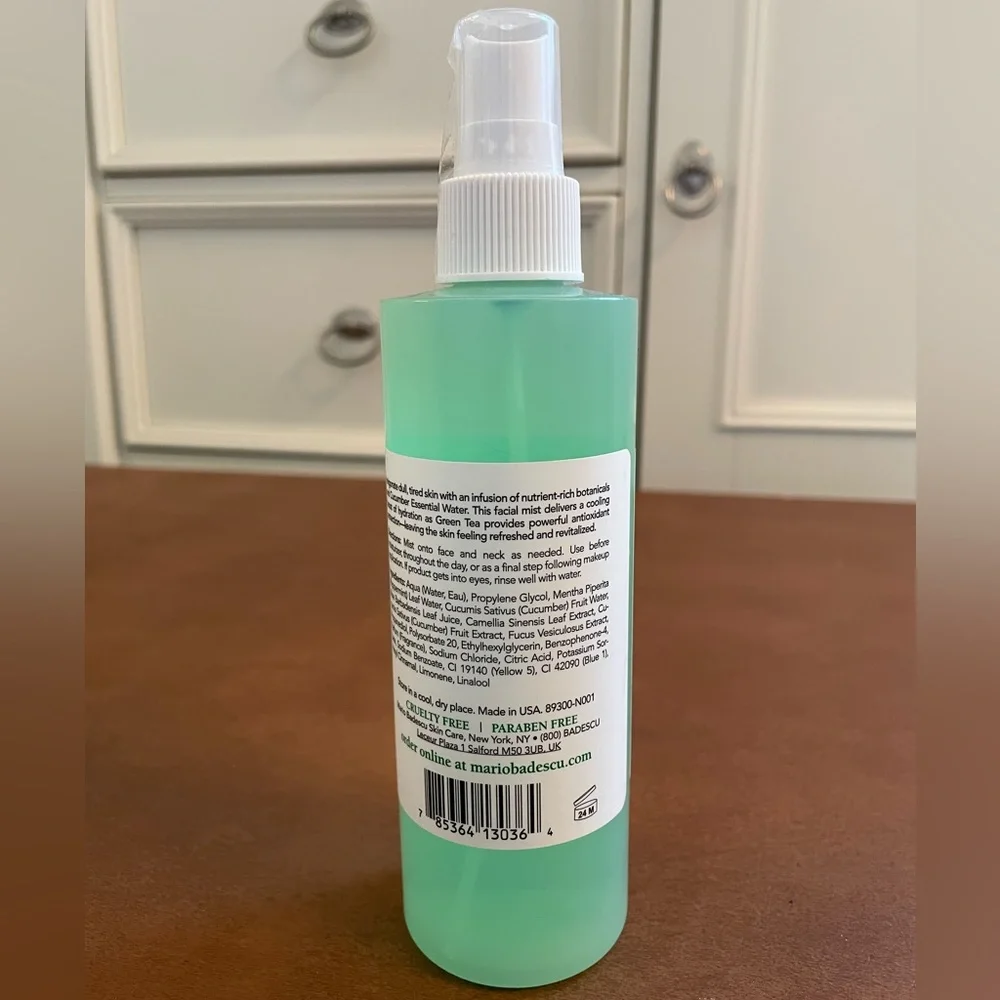 Mario Badescu Facial Spray with Aloe, Cucumber and Green Tea NWT 🎉Host Pick🎉 - Picture 2 of 2